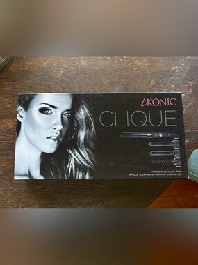 HAIR TOOL PROFESSIONAL GRADE | NEVER USED | iKONIC Clique 4-Piece Curling Set